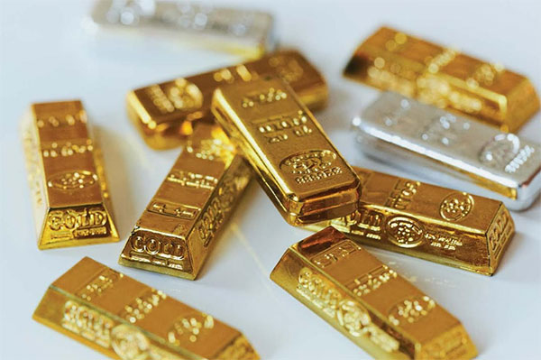Gold and silver bars associated with Gasabo Gold Refinery products