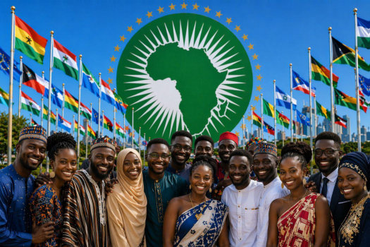 group of people smiling